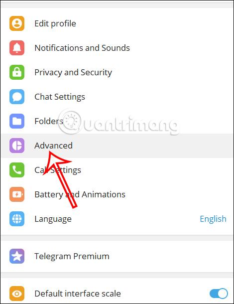 Quản lý dung lượng Telegram PC