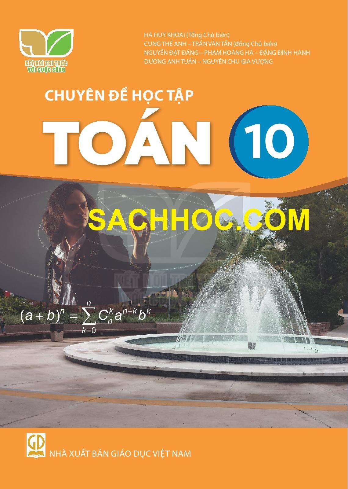 Chuyen de hoc tap Toan 10 Ket noi tri thuc voi cuoc song 2