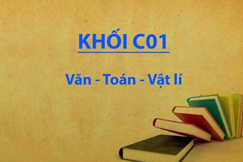 C01 là môn gì thì câu trả lời là Ngữ văn - Toán - Vật lý