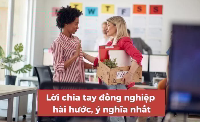Tổng hợp những lời chia tay đồng nghiệp hài hước, ý nghĩa và ngắn gọn nhất