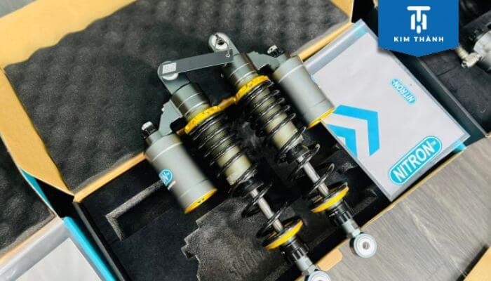 Phuộc Nitron cho Wave/Dream/Future kèm bình dầu chính hãng, giá tốt