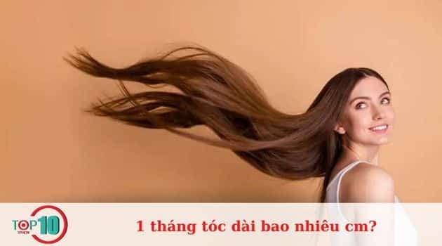 Sau một tháng, tóc dài thêm bao nhiêu cm? Những mẹo giúp tóc phát triển nhanh chóng