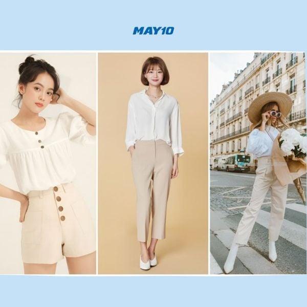 Màu kem phối với màu gì? 10 outfits cực duyên, cực chảnh