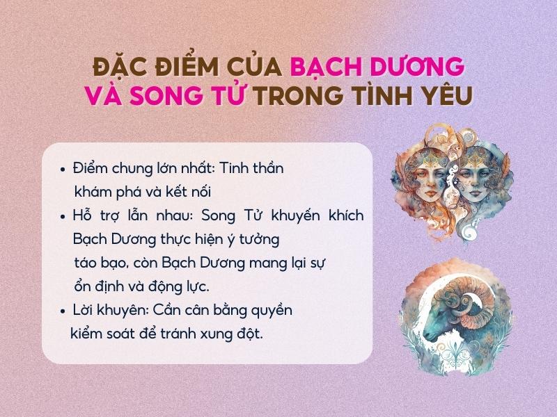 Khám phá cung Bạch Dương và Song Tử có hợp nhau không?