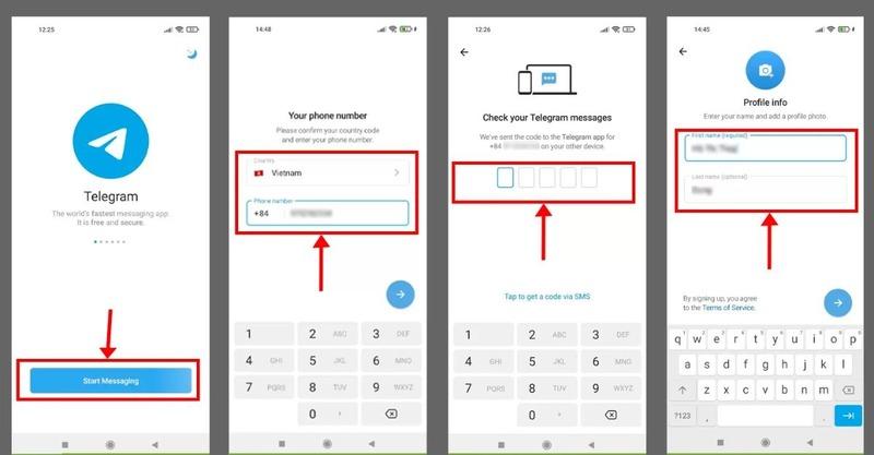 Cách quét mã QR trên Telegram để vào nhóm