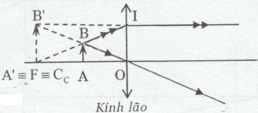 {dfrac{AB}{OI}} = {dfrac{FA}{FO}} = {dfrac{25}{50}} = dfrac{1}{2}