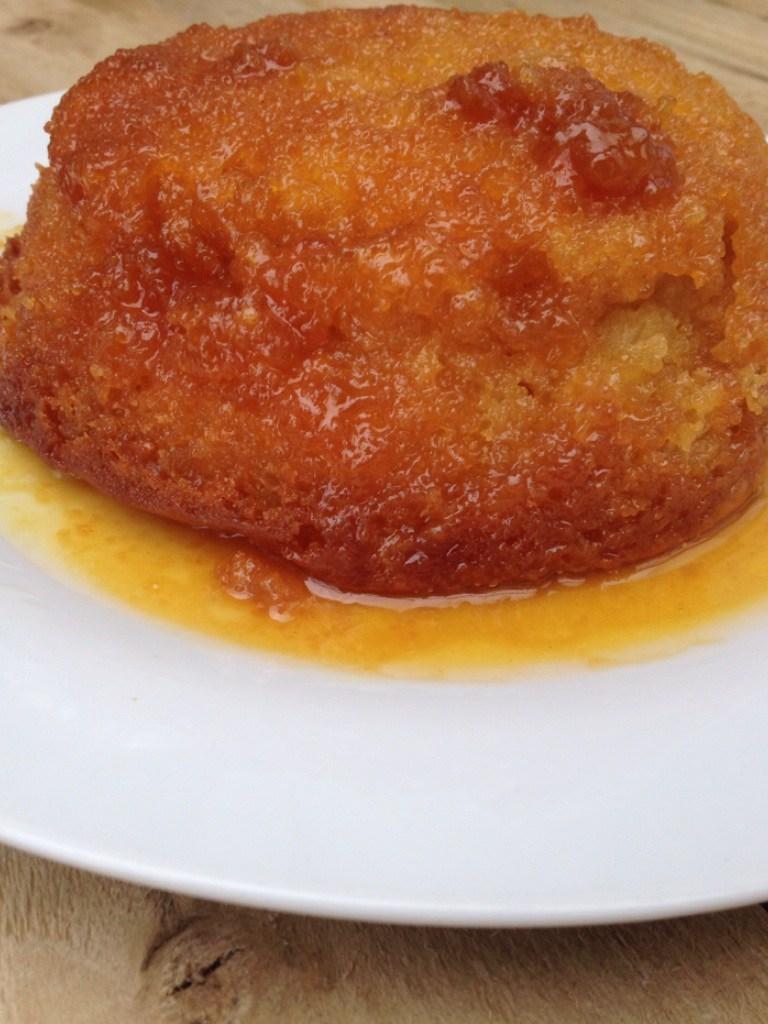 Golden Syrup Suet Pudding