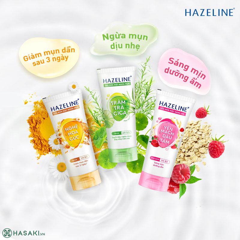 Sữa Rửa Mặt Hazeline 100g