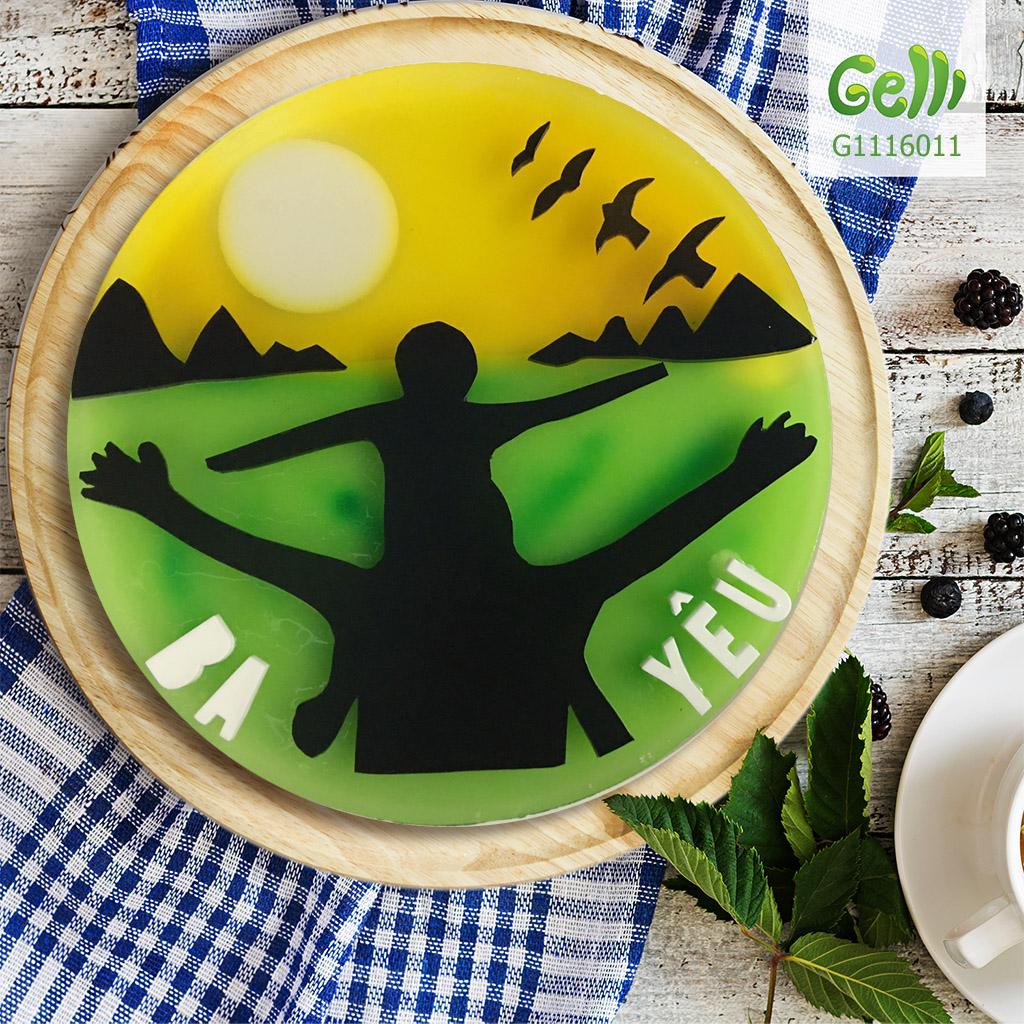 BÁNH SINH NHẬT RAU CÂU - MÓN QUÀ Ý NGHĨA CHO NGÀY CỦA CHA