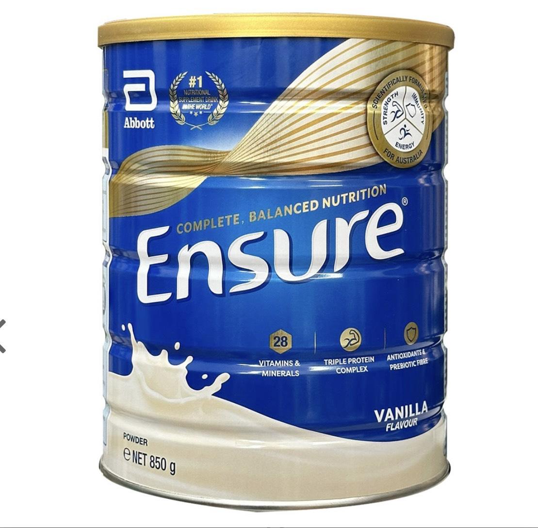 Sữa Ensure úc 850g (Dành Cho Người Lớn)