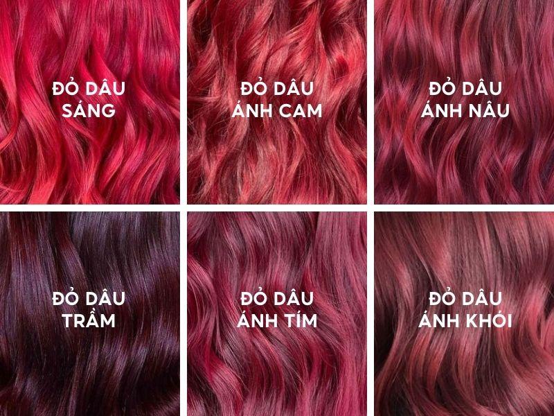 15+ kiểu nhuộm màu tóc đỏ dâu cho nữ sành điệu và tôn da