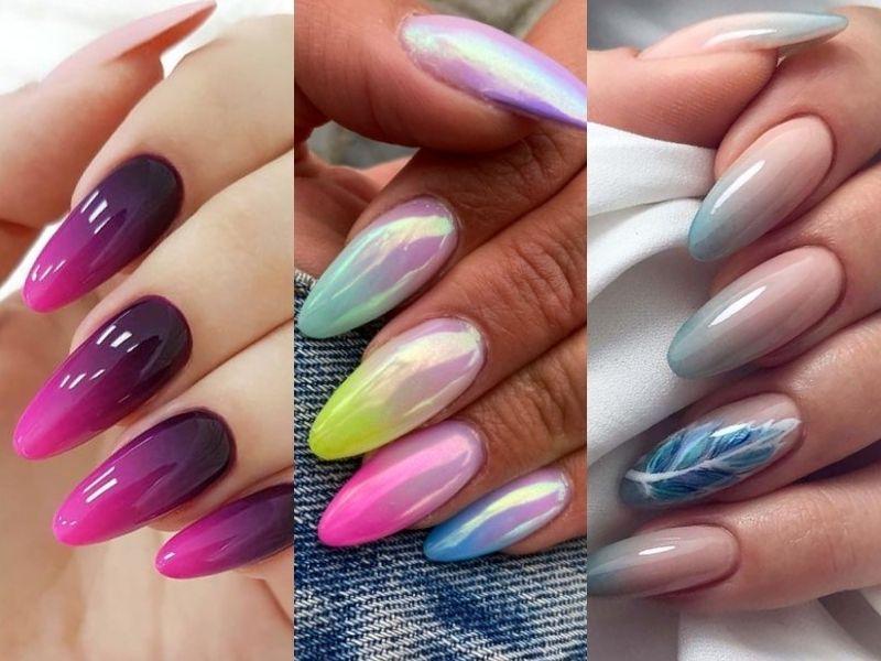 20+ mẫu nail ombre pha màu đẹp mắt và sáng tạo