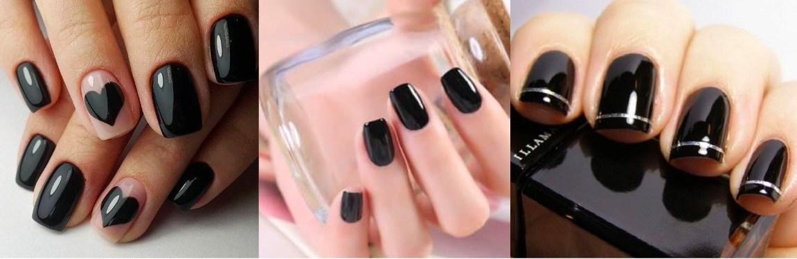 Sơn móng tay màu đen: Tưởng nhạt nhoà mà sang hết nấc với 5 kiểu nail đẹp này - 2