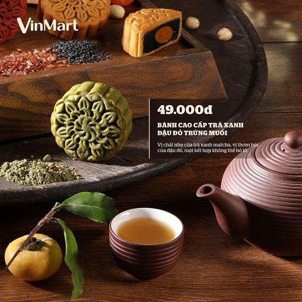 Chọn bánh trung thu trà xanh VinMart Cook “ngon như ý”, ưu đãi tích điểm VinID