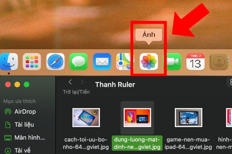 Cách xoá ảnh trên MacBook
