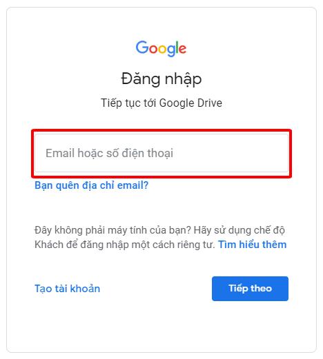 Hướng dẫn sử dụng Google forms cho phép người dùng tải tài liệu trực tiếp lên Google driver