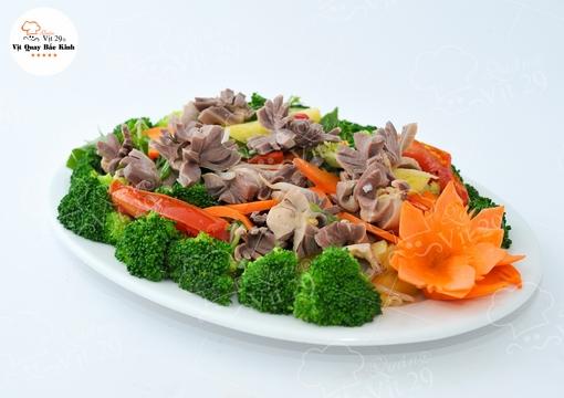 Lòng mề xào dứa