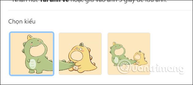 Cách ghép ảnh khủng long chibi dễ thương