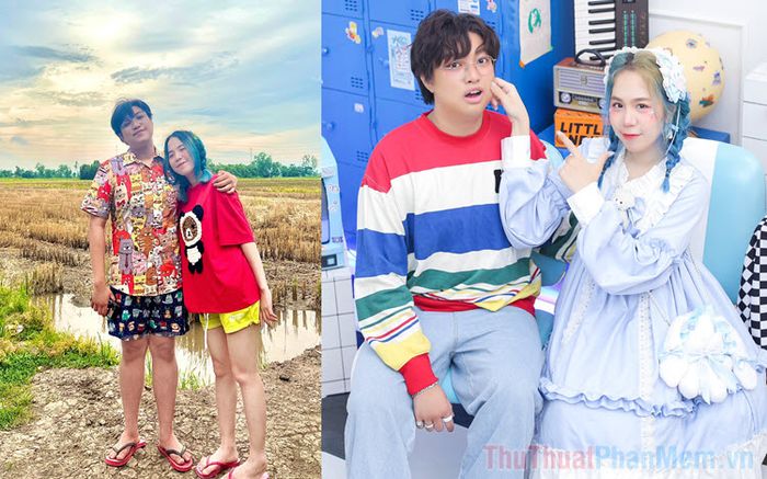 Hình ảnh Simmy và Kairon ngoài đời vô cùng đáng yêu và ngọt ngào, khiến ai cũng phải say mê.