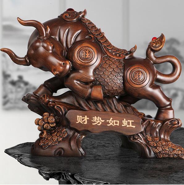 Tượng trâu phong thủy, mang sức mạnh và tài lộc cho gia chủ