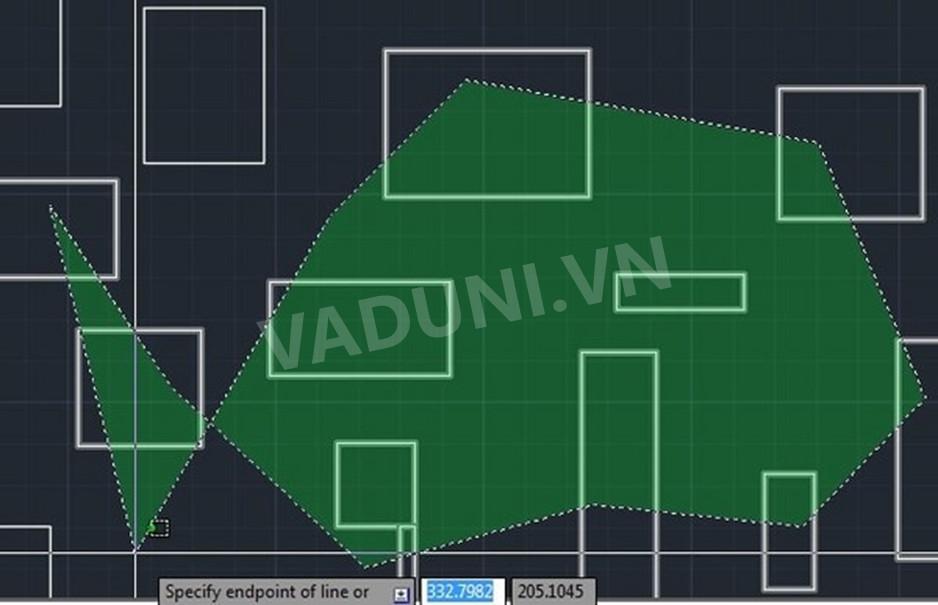 Làm thế nào để chọn nhanh đối tượng trong Autocad