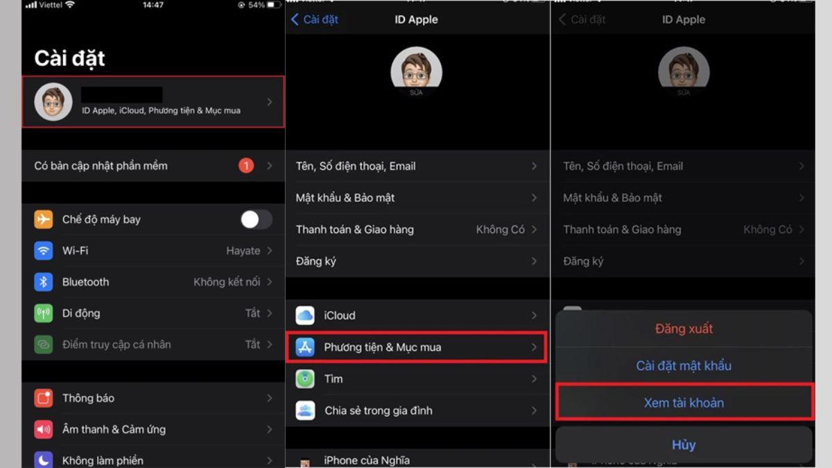 Cách chuyển vùng iPhone, App Store về Việt Nam bước 1