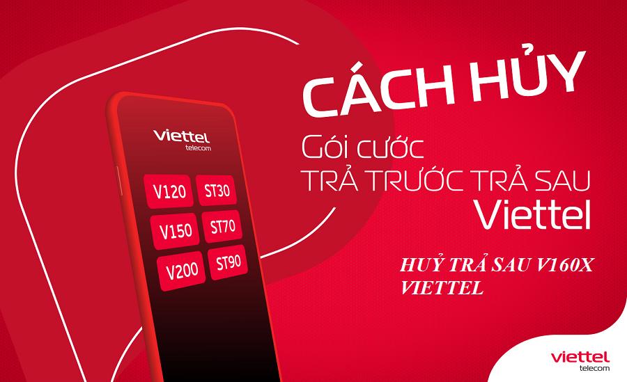 HUỶ TRẢ SAU V160X VIETTEL