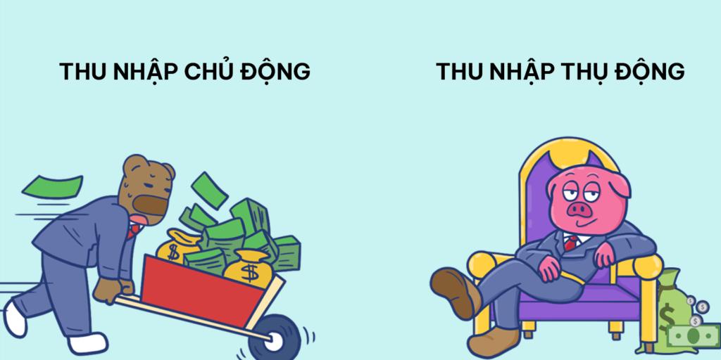 Phân biệt thu nhập chủ động và thu nhập bị động