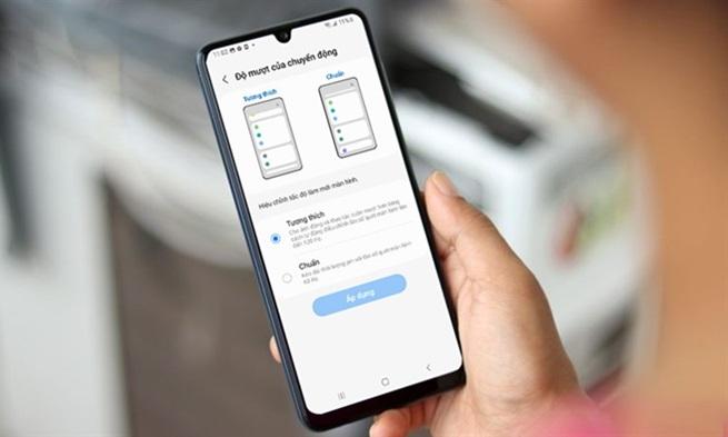 cách chỉnh Hz màn hình điện thoại Samsung