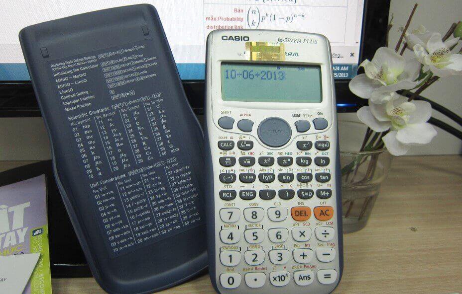 Hướng dẫn bật, tắt máy tính Casio FX 570VN Plus 2nd edition