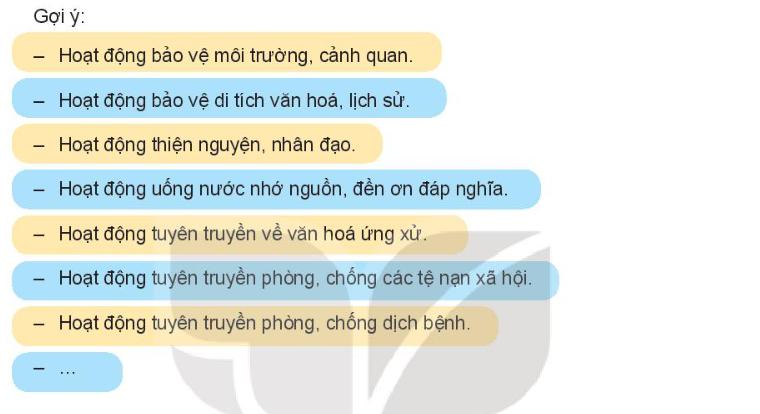 HĐTN 10 Chủ đề 6 (Kết nối tri thức): Tham gia xây dựng cộng đồng