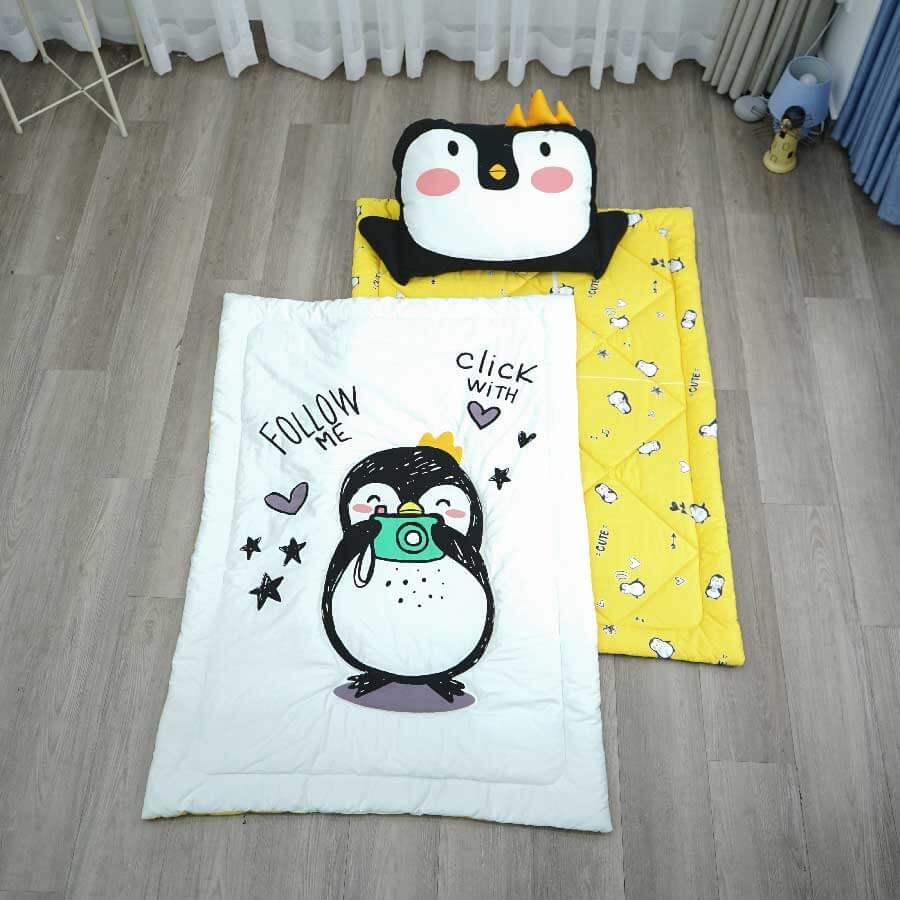 Bộ Trải Em Bé Penguin K-Bedding