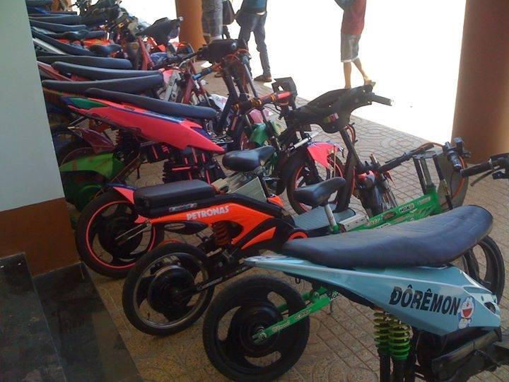 Hình Ảnh Xe Đạp Điện Độ Kiểng Đẹp & Chất Nhất