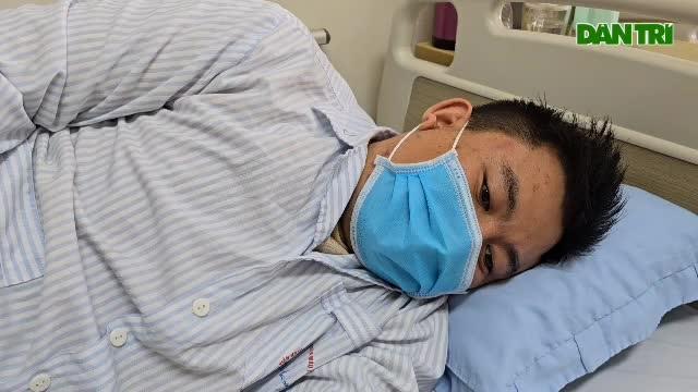 Giọt nước mắt chàng sĩ quan, mong được sống tiếp để phụng sự Tổ quốc