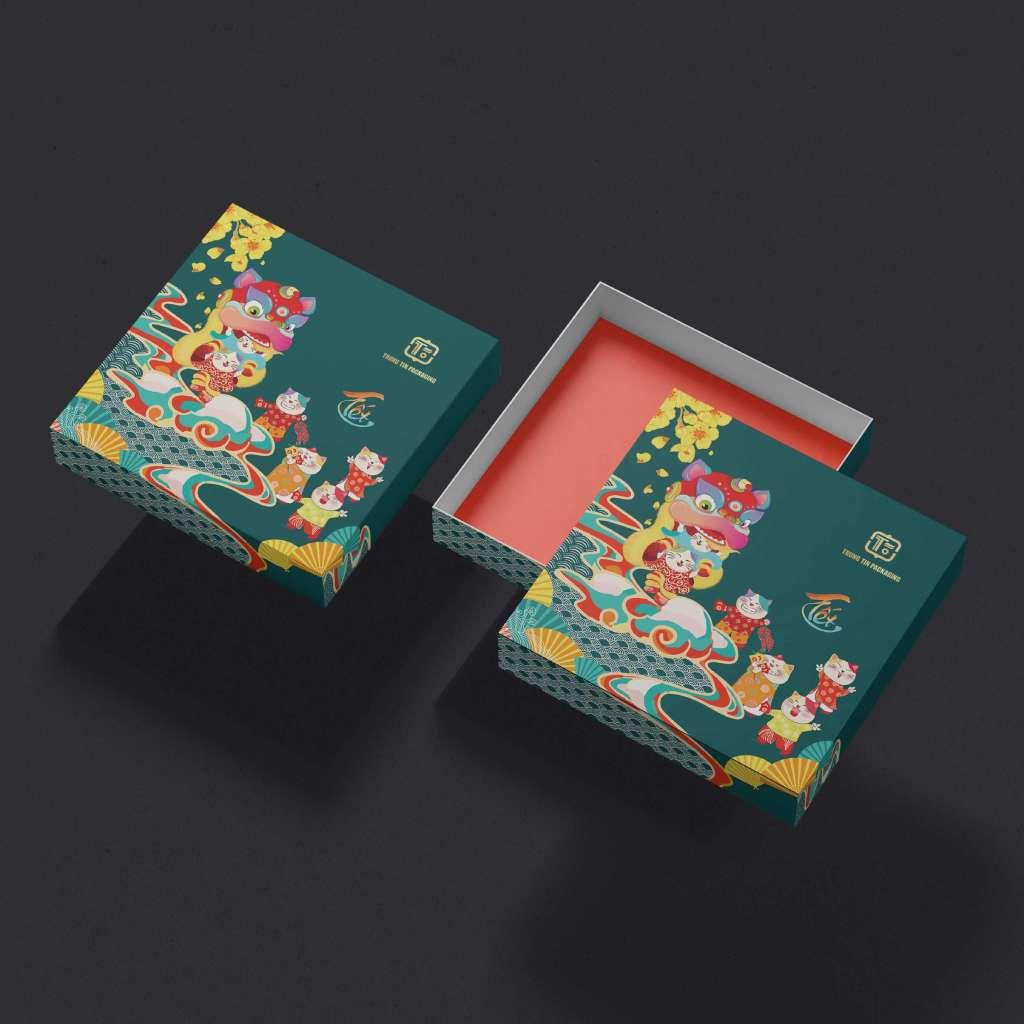 Tham khảo mẫu Hộp Quà Tết 2023 chủ đề Hội Xuân