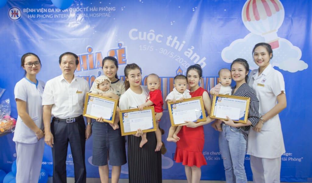 Những hình ảnh đáng yêu trong ngày trao giải cuộc thi “Chia sẻ khoảnh khắc – Tiêm phòng thật vui” và Quốc tế thiếu nhi 1/6.