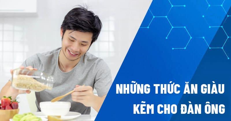 13 thức ăn giàu kẽm cho đàn ông giúp quý ông lấy lại phong độ