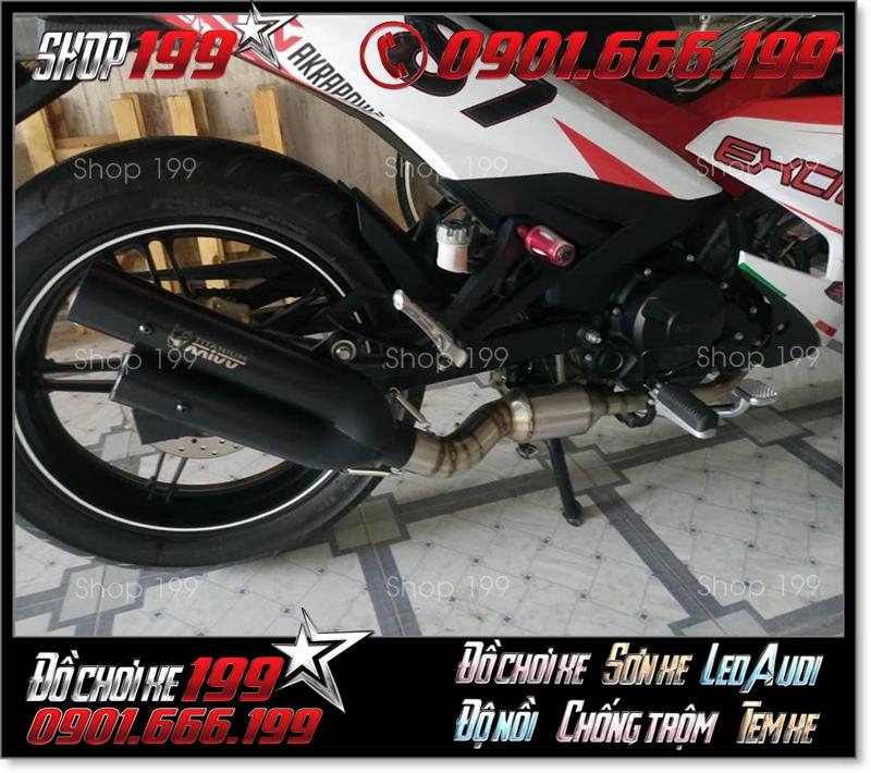 Yamaha Exciter độ Pô MIVV cực độc