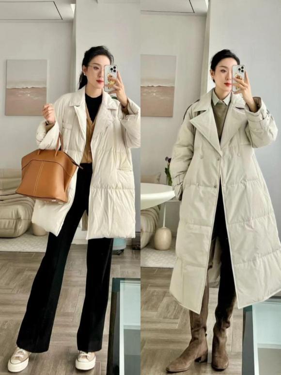 Một người phụ nữ có gu thực sự: không khoe chân, không đụng hàng với quần legging, giữ ấm và vẫn cao cấp