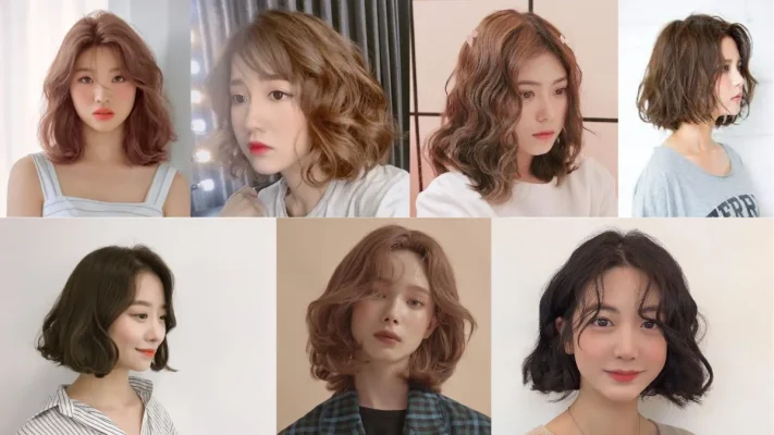 Top 10 kiểu tóc xoăn ngắn Hàn Quốc được yêu thích nhất