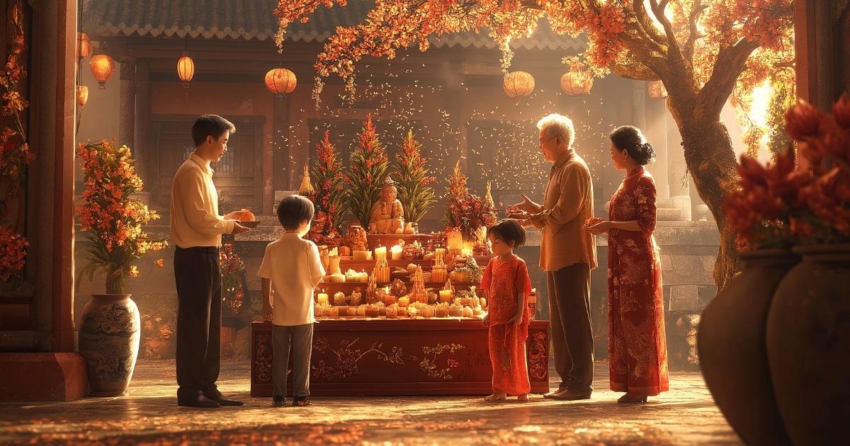 Bài Văn Khấn Cúng Tất Niên Cuối Năm Đẩy Đù Và Đúng Nhất 2025