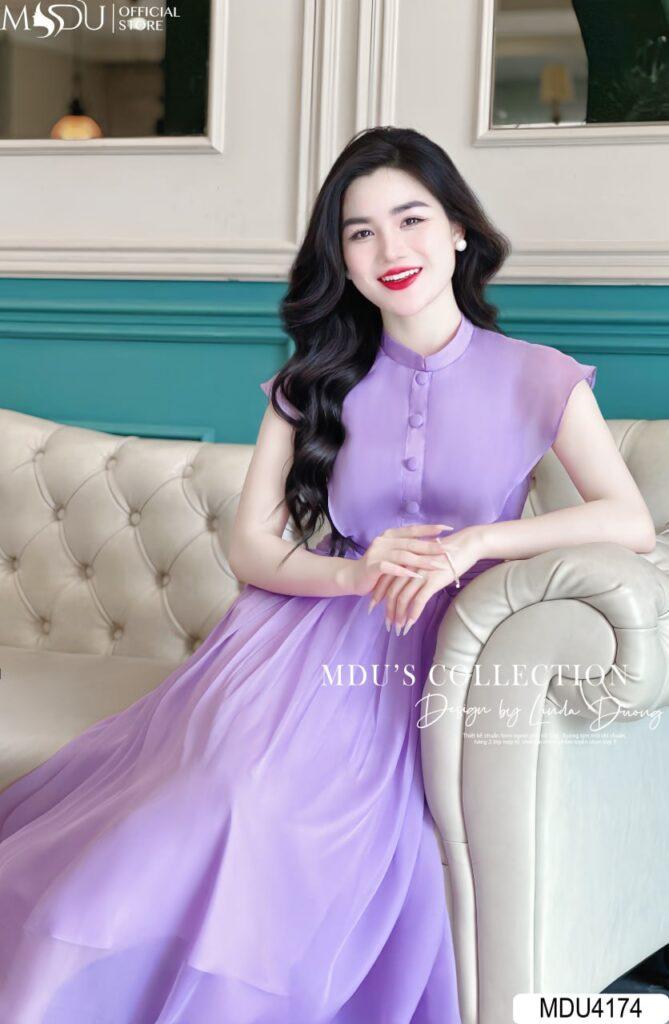 Top 10+ Mẫu Đầm Màu Tím Đi Dự Tiệc Đẹp Nhất Năm Nay