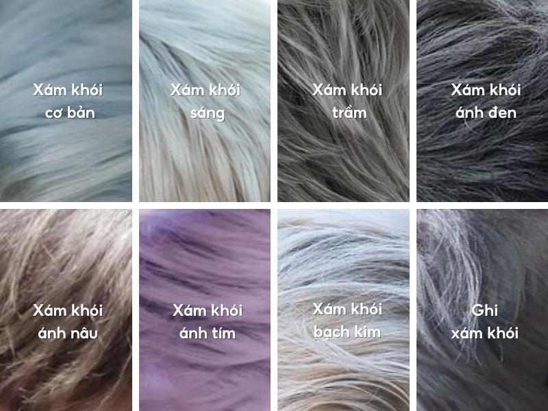 15+ màu tóc xám khói nam cuốn hút, tôn da