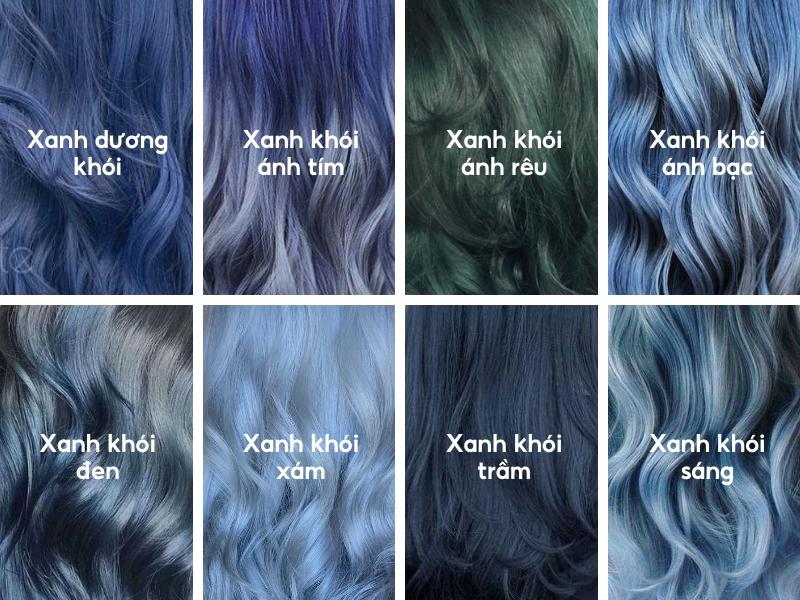 15+ kiểu tóc màu xanh khói vừa trendy vừa quyến rũ cho nữ