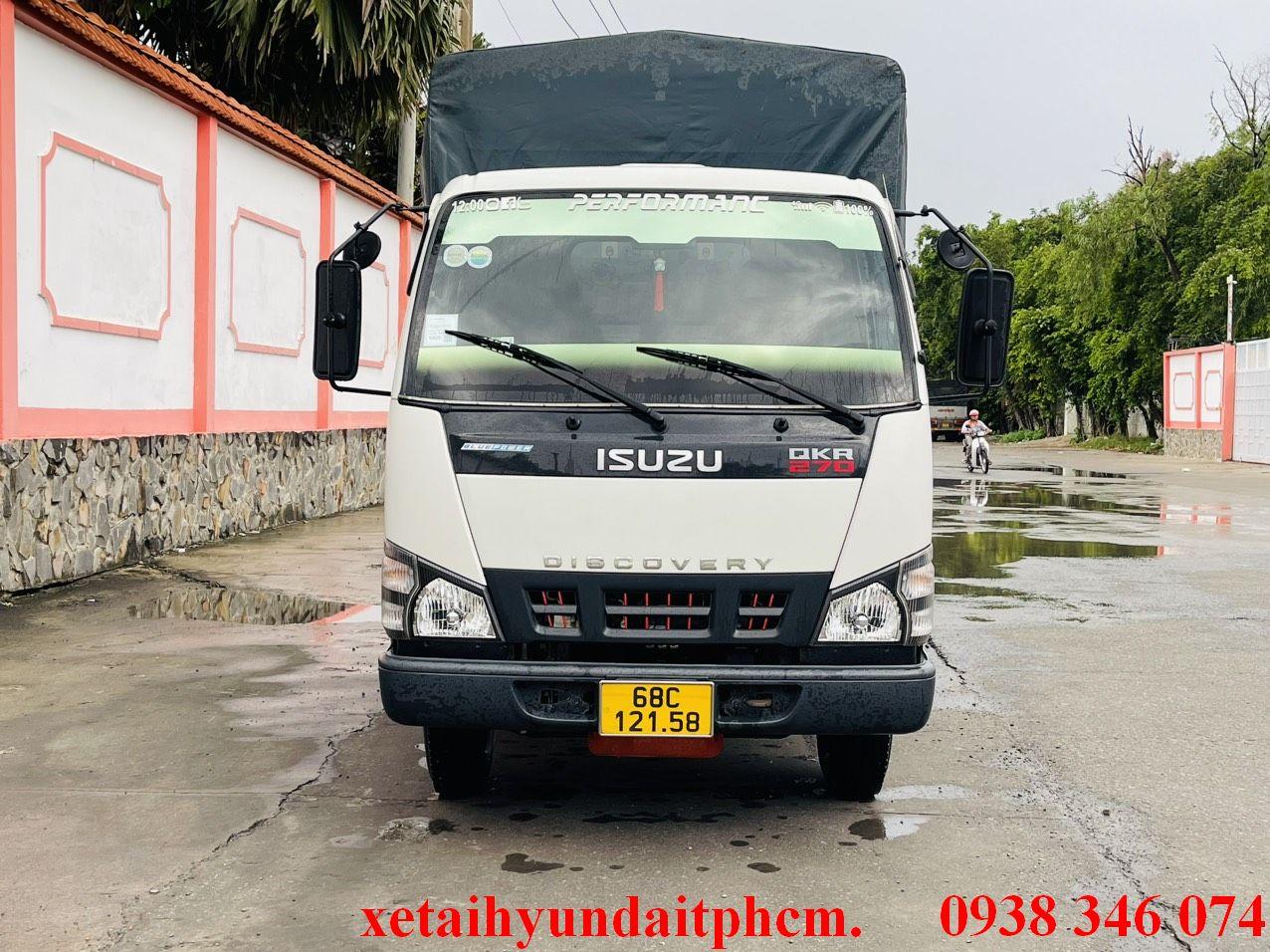 Cần Bán Xe Tải Isuzu 1.9 Tấn Cũ QKR 270 Thùng Mui Bạt Đời 2020