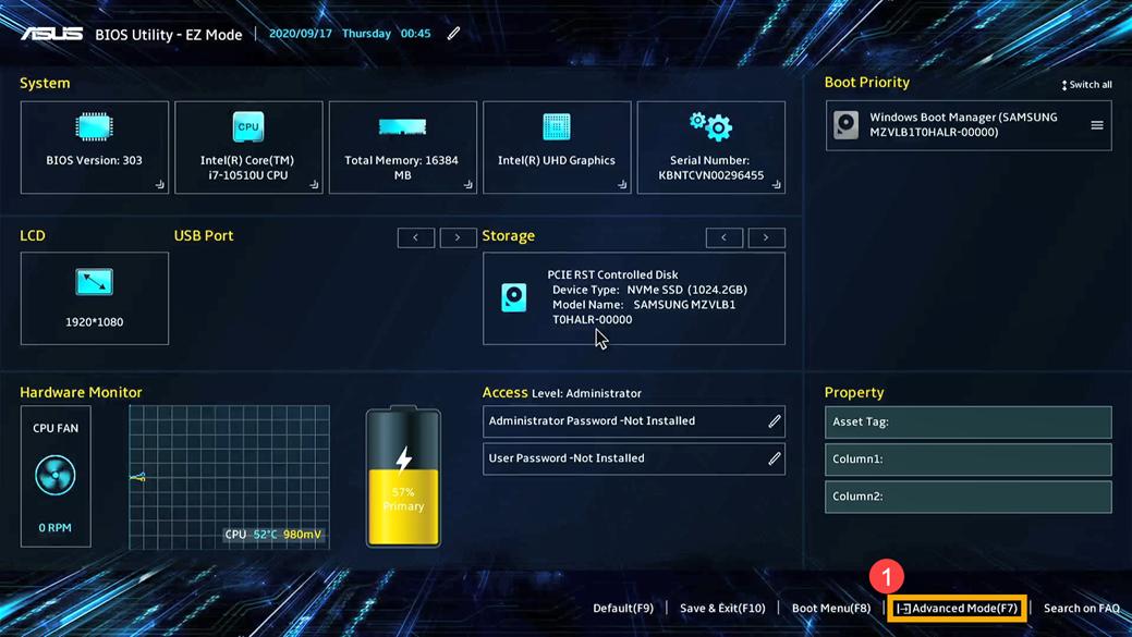 Cách bật/tắt Secure Boot