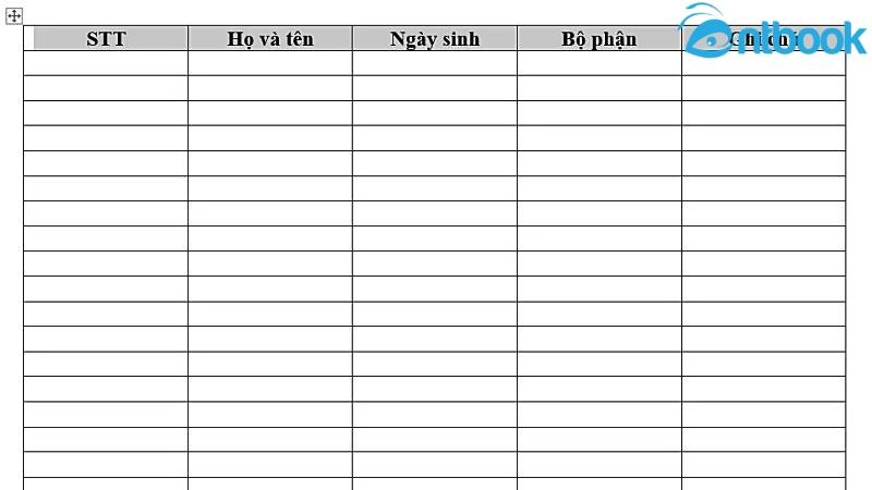 cách lặp lại tiêu đề trong Word