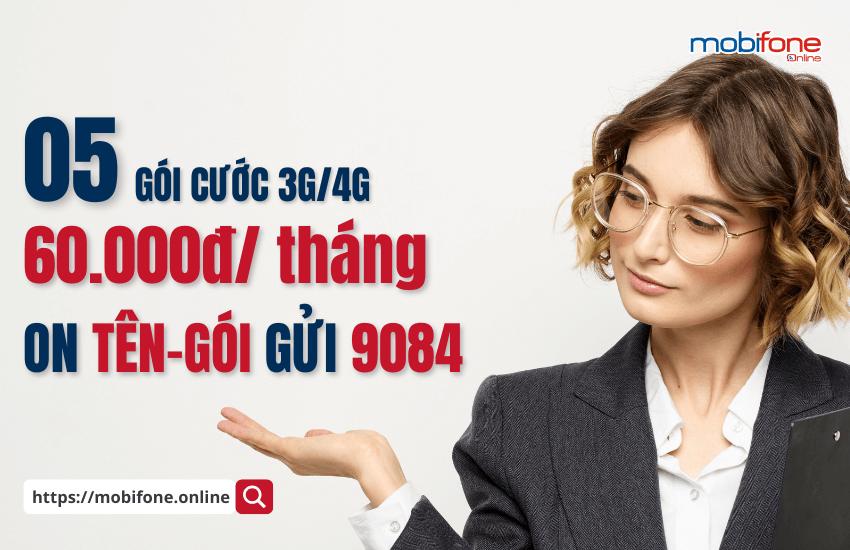 Cách đăng ký gói cước 60k của MobiFone mới nhất 2025