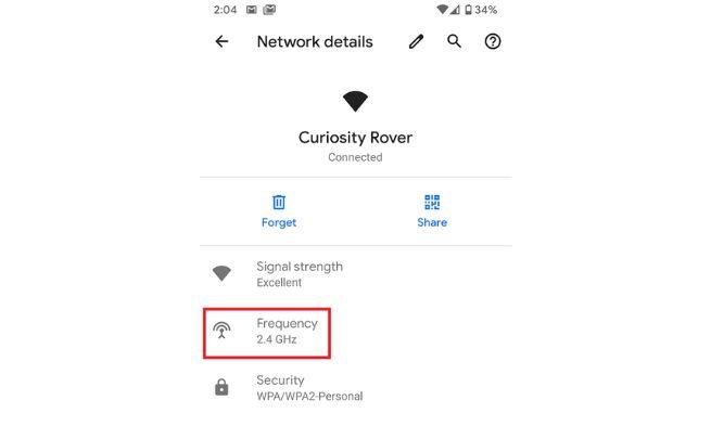 cách kiểm tra wifi 2.4 hay 5 trên android