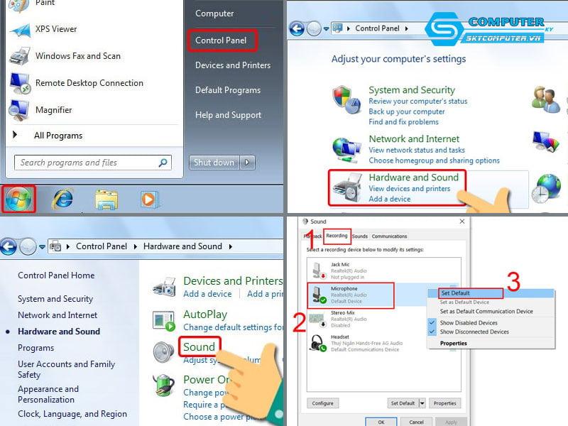 3 cách bật/tắt micro trên máy tính Windows đơn giản và nhanh chóng